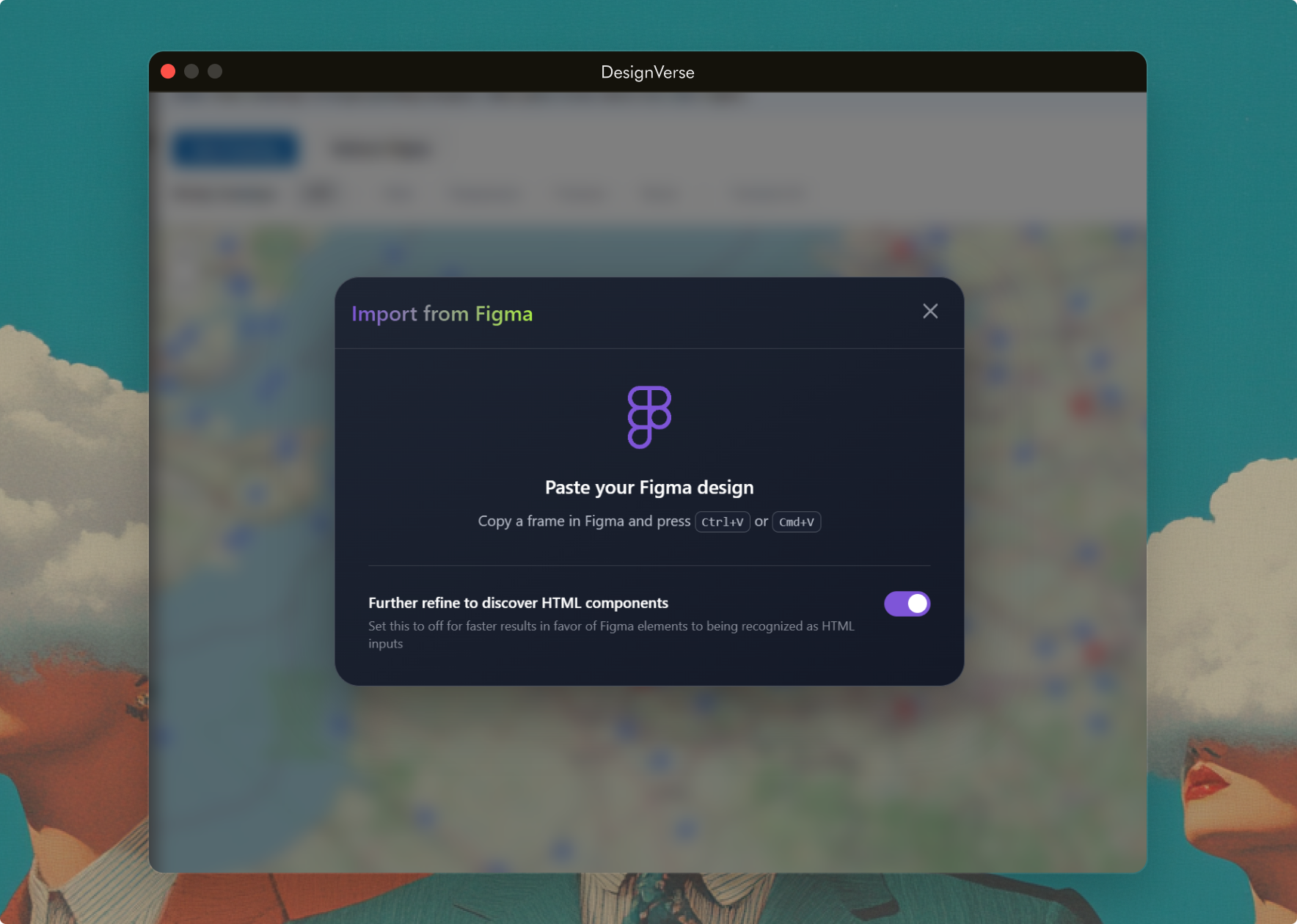 DesignVerse Import from Figma